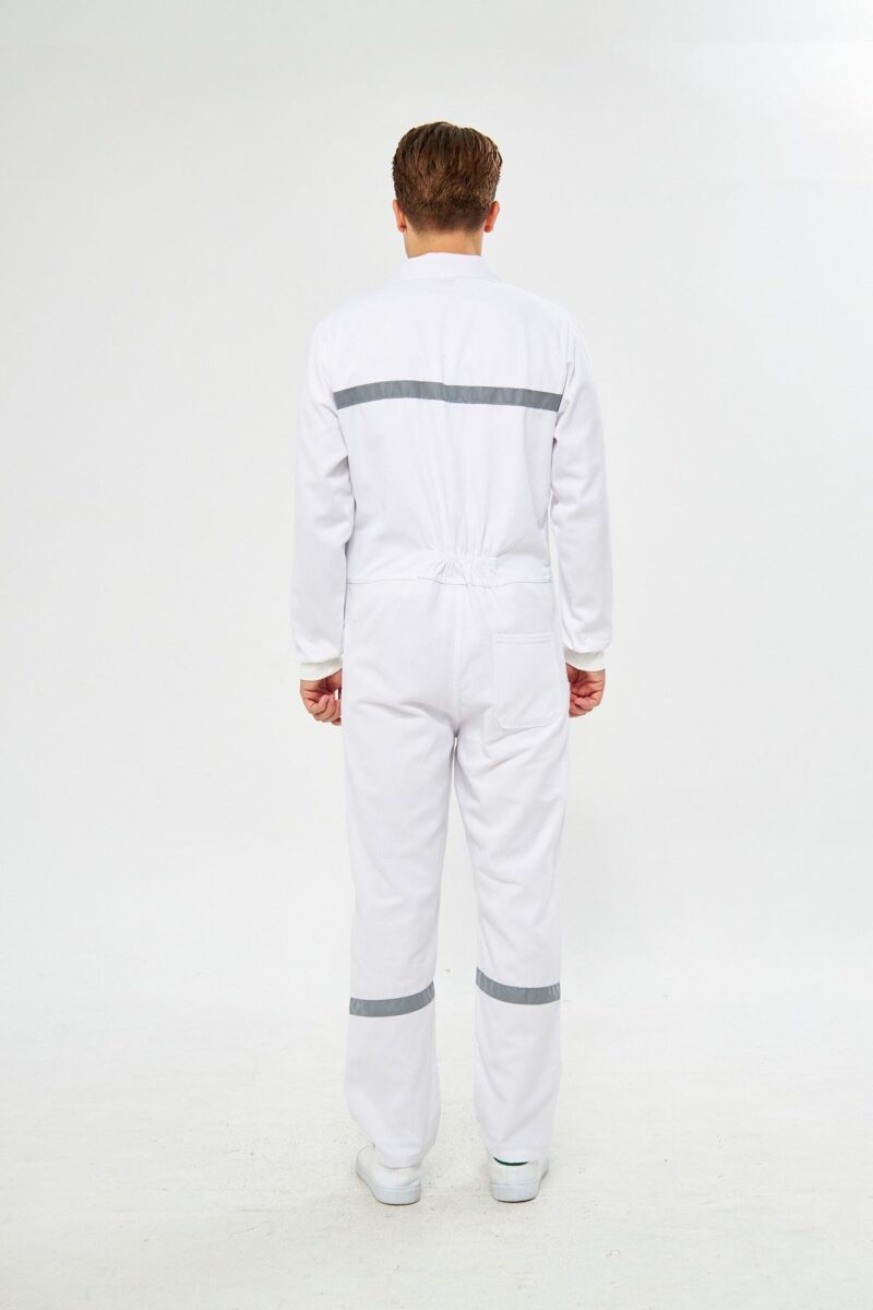 Gabardin Boy Tulum Beyaz - Reflektörlü - Görsel 6